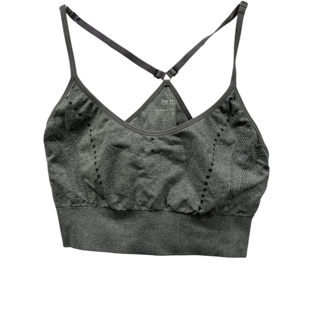 Pro-Fit Seamless Racerback Sports Bra - Picture 2 of 6
